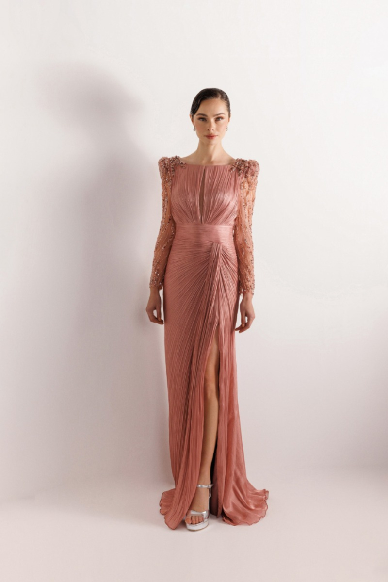 KENZEL Loyra Bronz Elbise X408256022